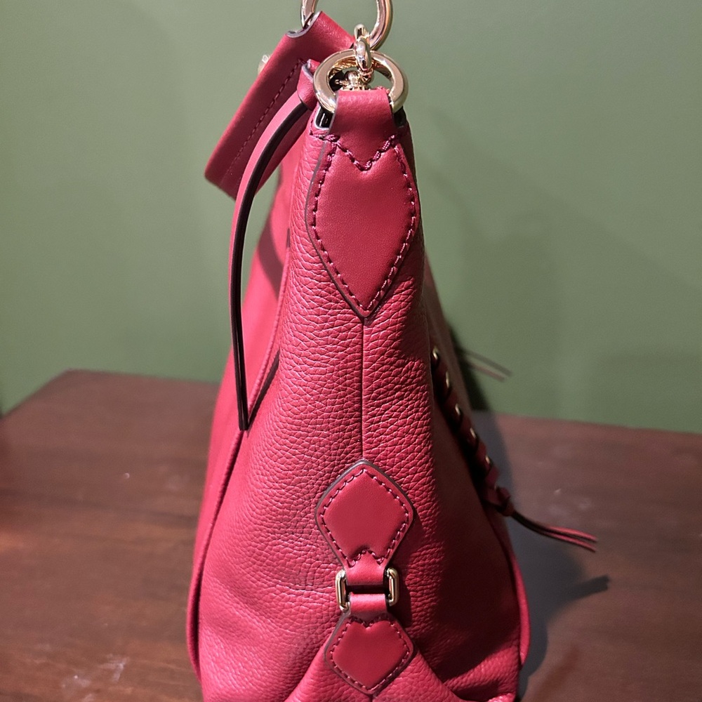 Michael Kors Sia Large Leather Shoulder Bag - Picture 4 of 6